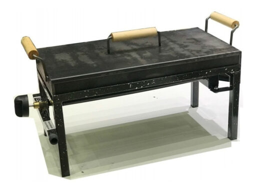 Combo Anafe A Gas + Plancha Bifera + Tapa Espátula De Regalo Negro - Imagen 3