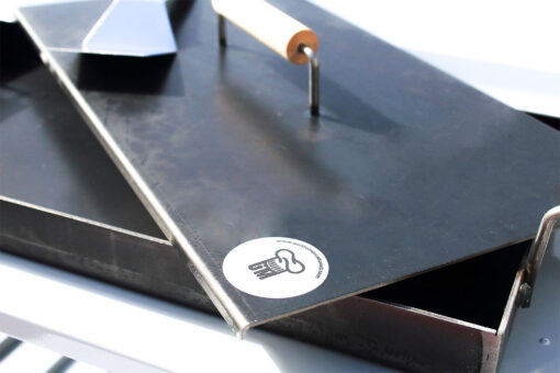 Combo Anafe A Gas + Plancha Bifera + Tapa Espátula De Regalo Negro - Imagen 7