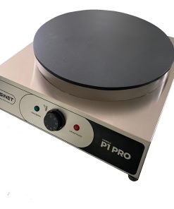 Crepera Profesional Panquequera Industrial 40 Cm Resinet Color Plateado