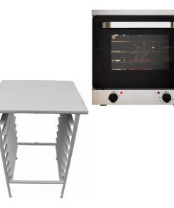 Base Para Horno Convector Latero Dorato Morelli Con 8 Guias