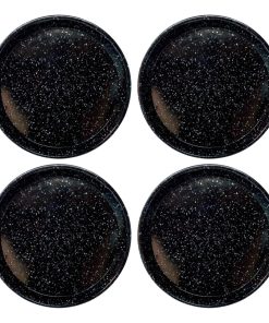 Pack 4 Pizzeras Enlozada Salpicada Molde Para Pizza 36 Promo