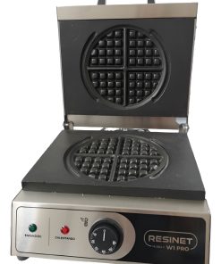 Waflera Profesional Eléctrica Teflonada Redonda 4 Waffles