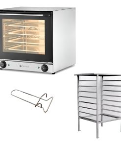 Horno Convector Catania Bandejas 44x32 + Base Y Pinza Regalo