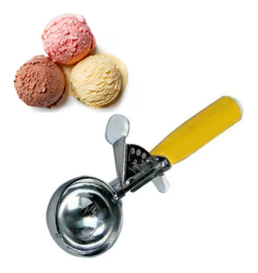 Cuchara Para Bocha De Helado 80 Grs Profesional Anion - Imagen 4