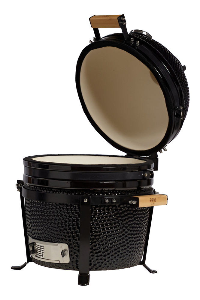 Bbq Grill Kadu K15 Parrilla Ahumador Kamado Bbq Grill Color Negro - Imagen 2