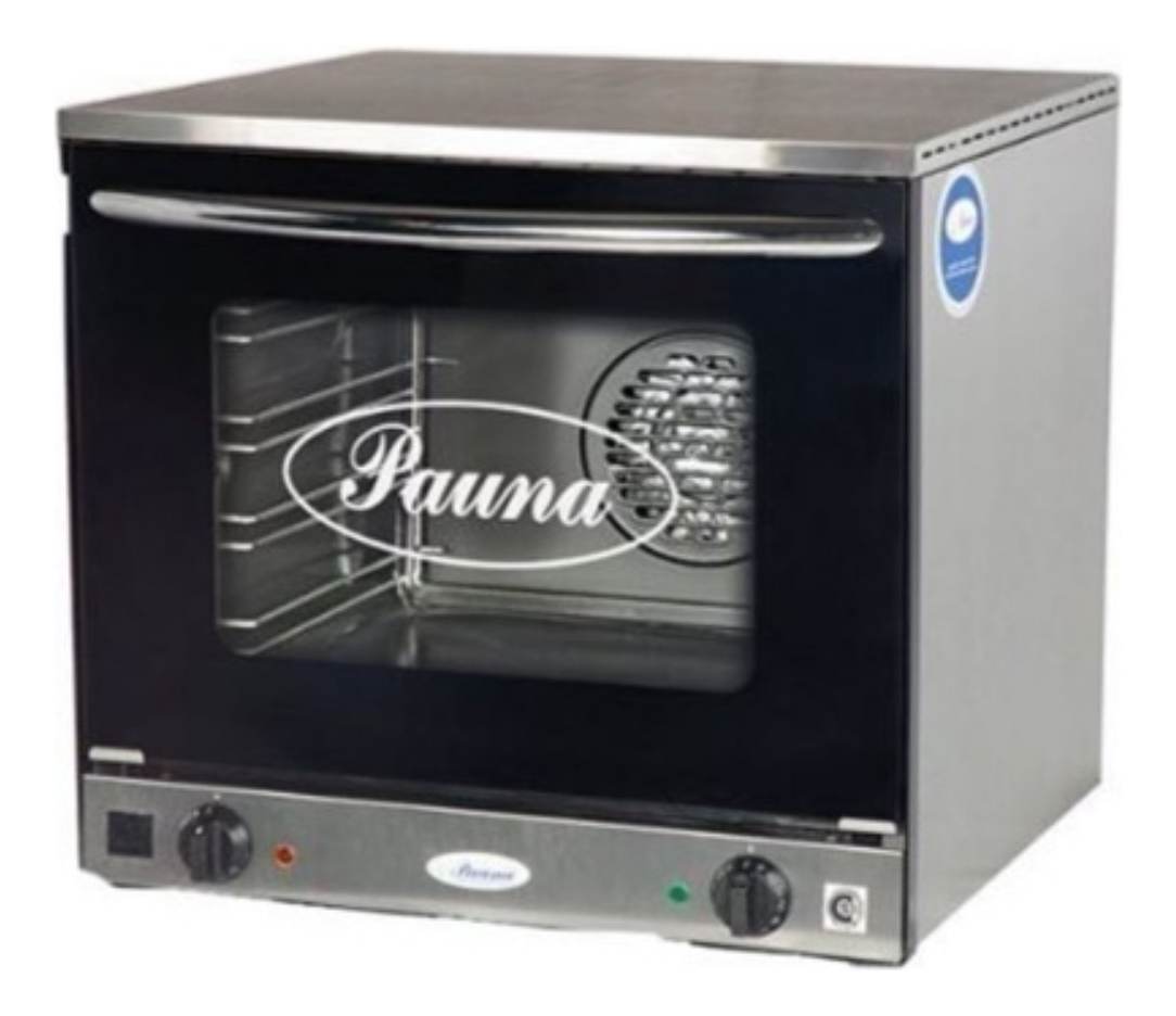 Horno Convector Pauna Beta 21 Latero + 8 Latas 2 Perforadas Plateado - Imagen 3