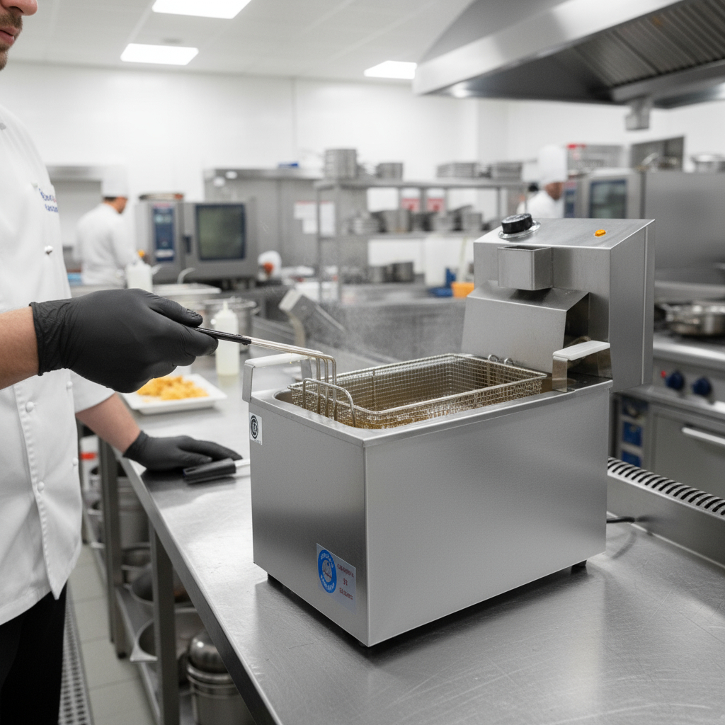 Freidora Eléctrica Anion Simple 8l Regalo Pala Papas Fritas - Imagen 3