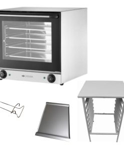 Horno Convector Catania 44x32 No Pauna + Base Y 8 Bandejas