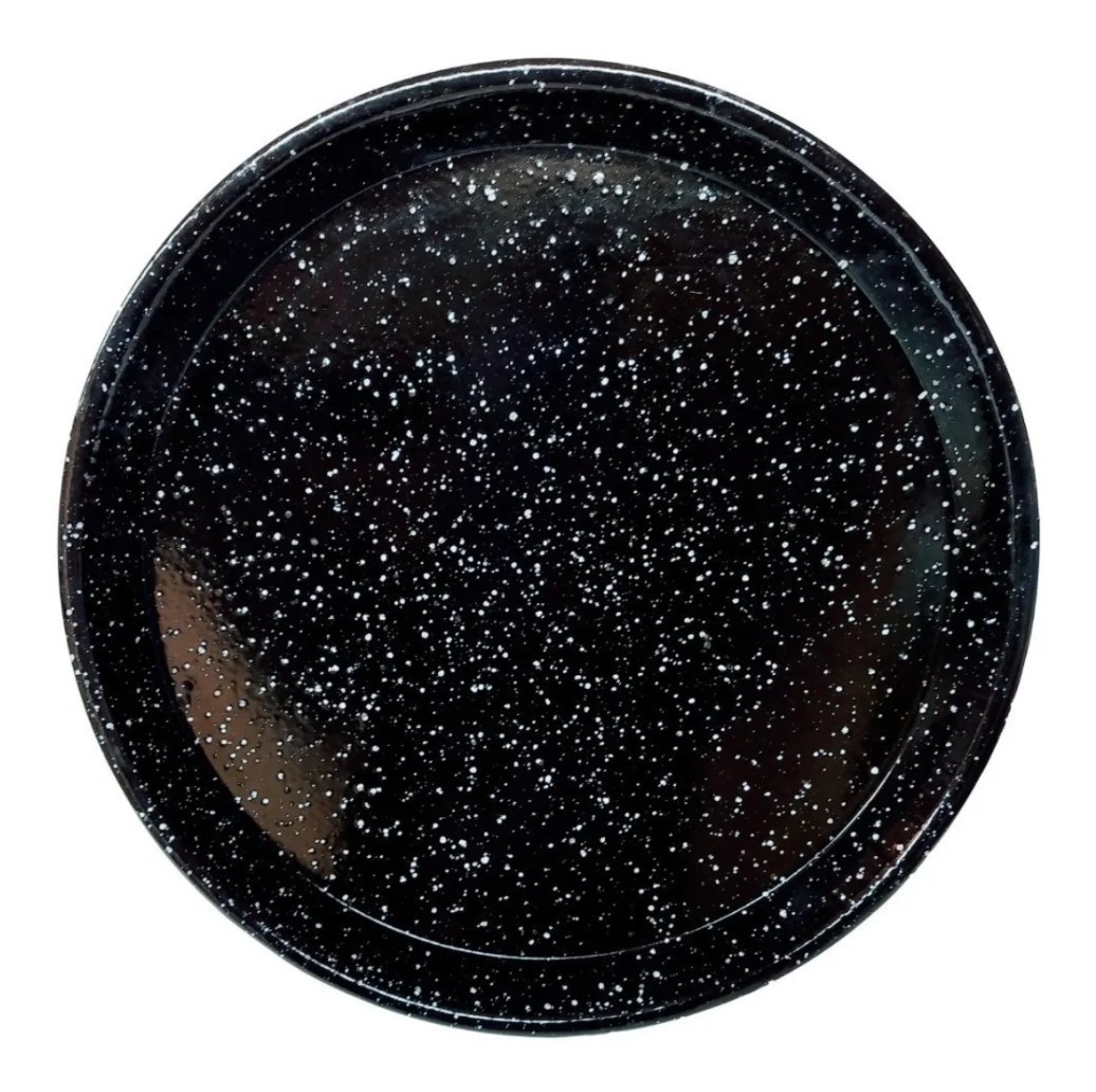 Pizzera Enlozada Salpicada Molde Pizza 36 + Saca Bandeja - Imagen 4