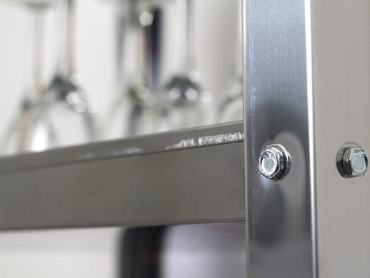 Vasera Gastronómica Escurridor Acero 40 X 40 Cm 3 Estantes - Imagen 6