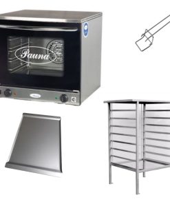 Horno Convector Pauna Beta 21 Latero + 8 Placas Pinza Regalo