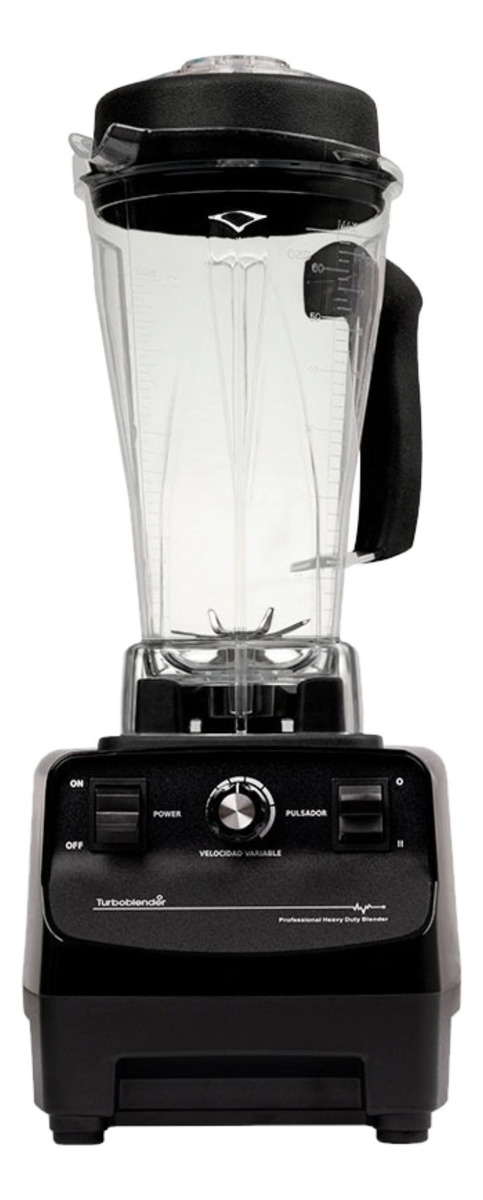 Licuadora 3 Hp Profesional Turboblender 76 Jarra 2 Lts 1500w Color Negro - Imagen 2