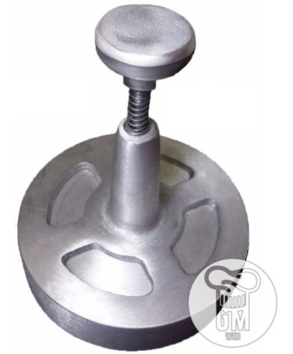 Hamburguesera Burguer Manual De Golpe 12 Cm Aluminio - Imagen 2