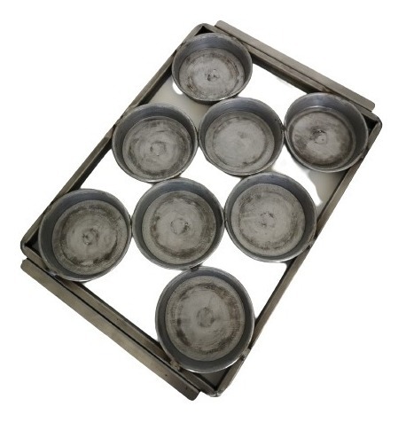 Trincha Pan Hamburguesas 10 Cm 44x32 + Molde Burguer 10 Cm - Imagen 3