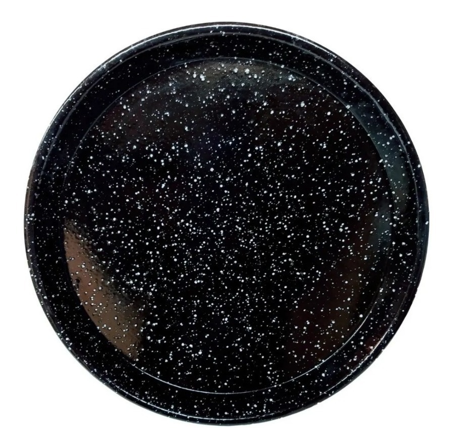 Pack 2 Pizzeras Enlozadas Salpicada Molde Pizza 36 + Rueda - Imagen 3