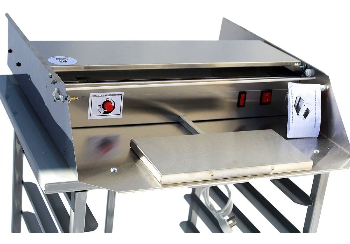 Termo Selladora Film Eléctrica Acero Inoxidable + 2 Rollos - Imagen 2