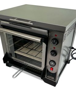 Horno Pizzero Eléctrico Múltiple Plancha Y Carlitero Resinet