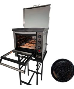Horno Pizzero Múltiple Plancha Y Carlitero 3 Pizzera Resinet