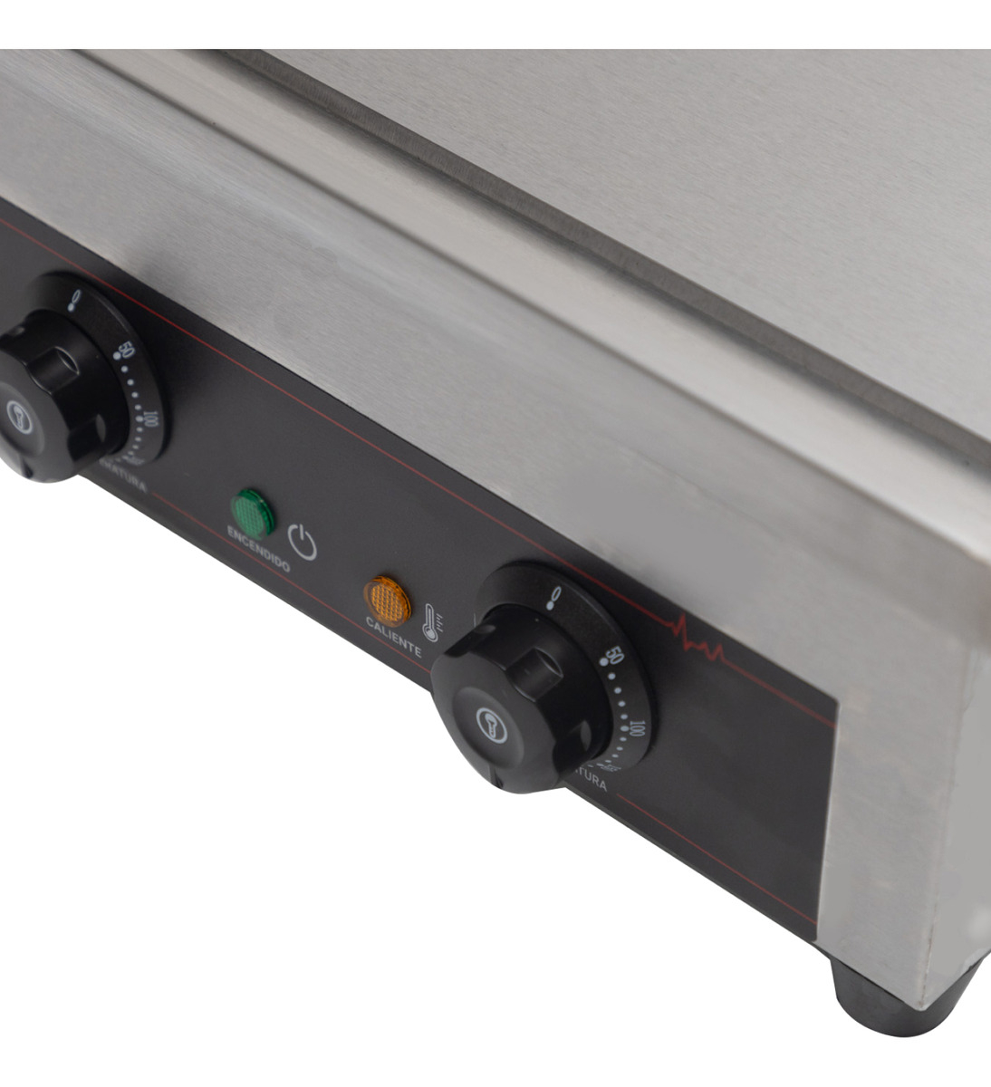 Plancha Lisa Eléctrica Turboblender Tb-grill Liso V2 Color Gris - Imagen 2