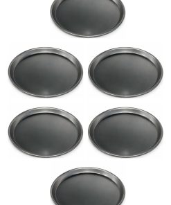 Pack X6 | Pizzeras 36 Cm Chapa Reforzada Uso Profesional