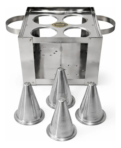 Cono - Molde Para Pizza En Cono - Cucurucho De Pizza - Imagen 3