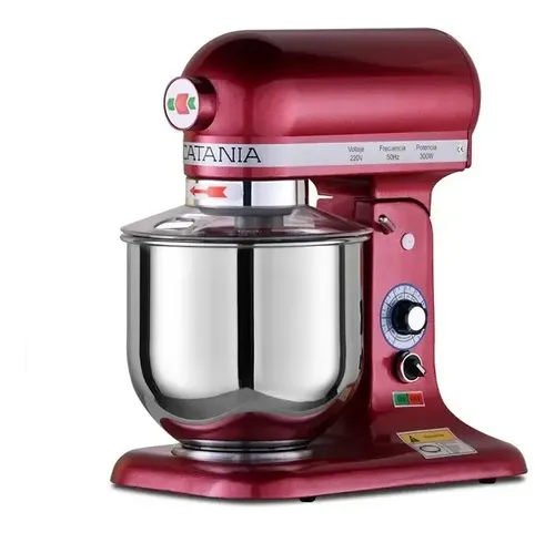 Batidora Planetaria 7 Litros B7 Catania Pastelería Color Rojo 50 Hz - Imagen 2